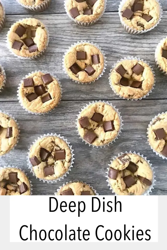 Deep Dish Chocolate Chip Cookies