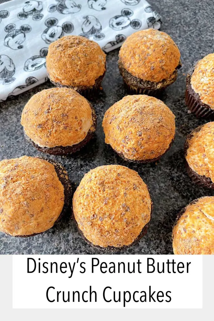 Disney's Peanut Butter Crunch Cupcakes