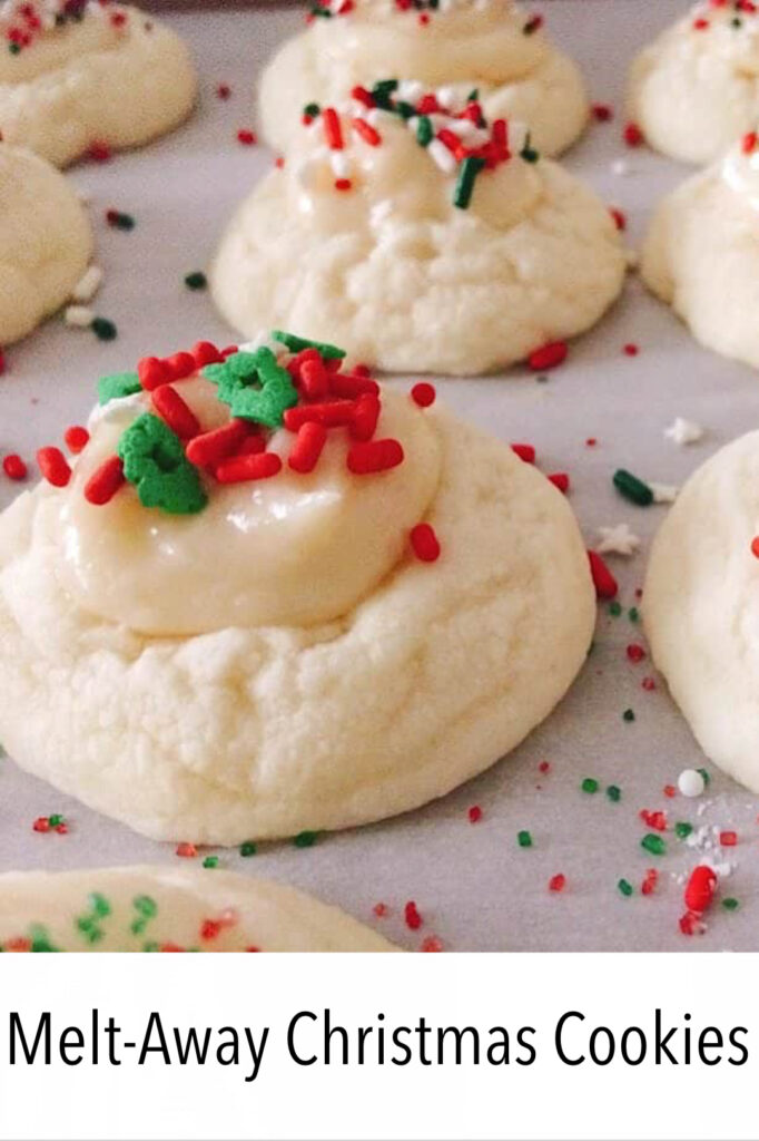 Melt Away Christmas Cookies