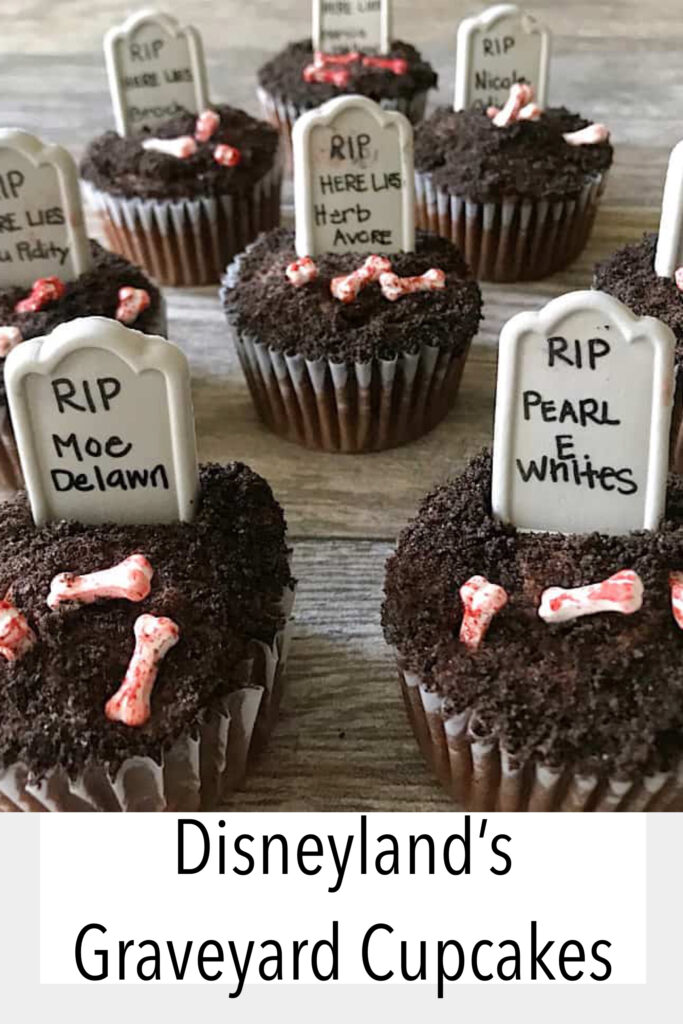 Disneyland's Graveyard Cupcakes
