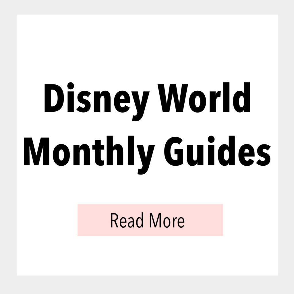 Disney World Monthly Guides