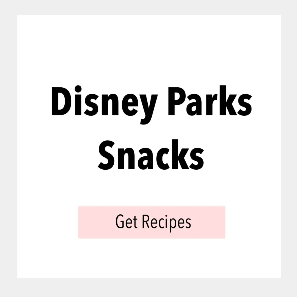 Disney Parks Snacks