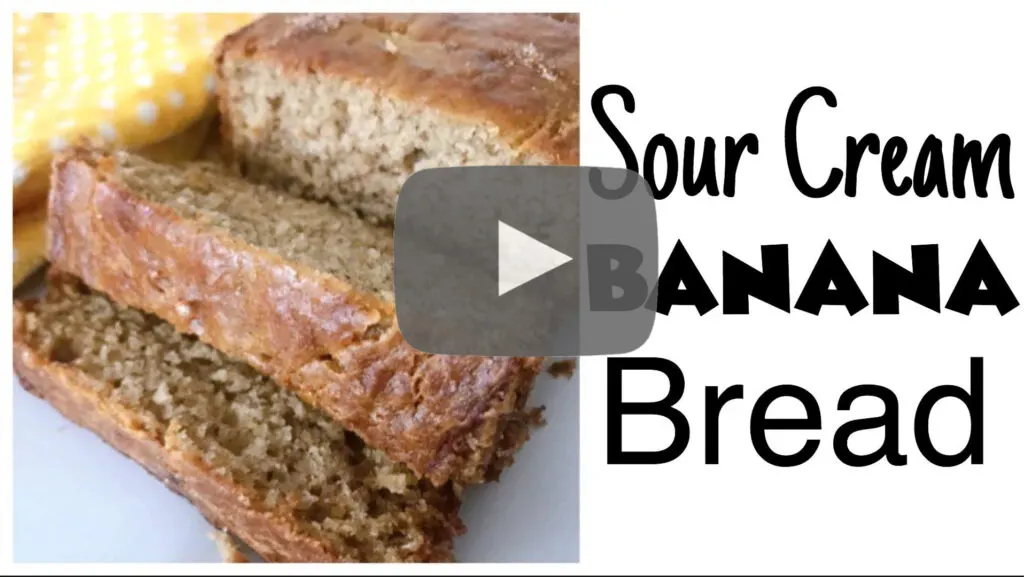 Sour Cream Banana Bread