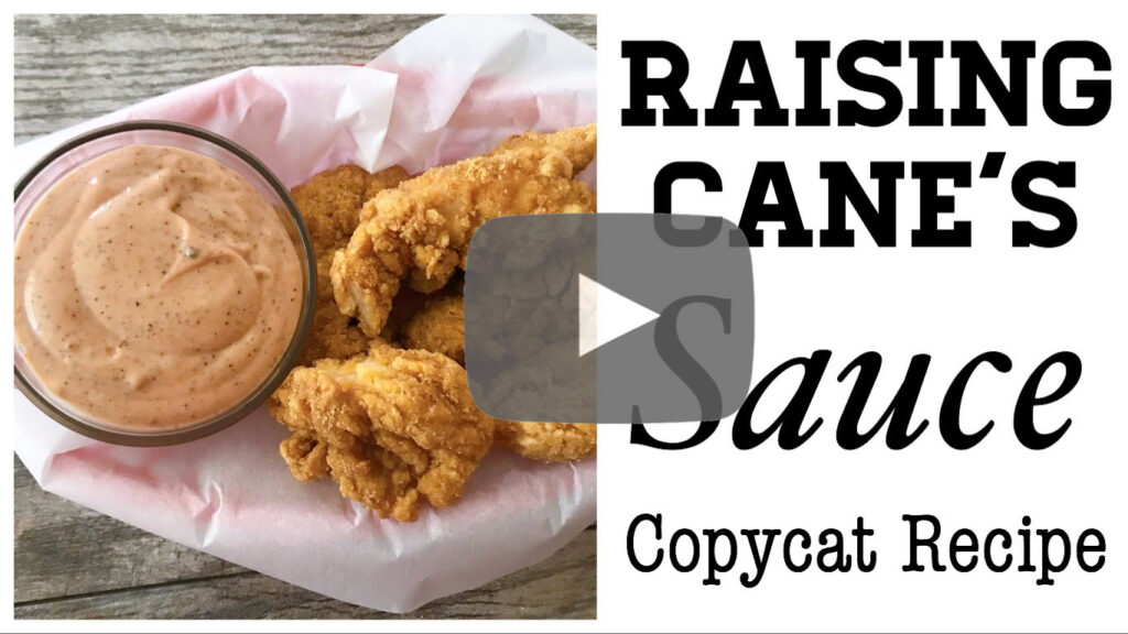 Raising Cane's Sauce