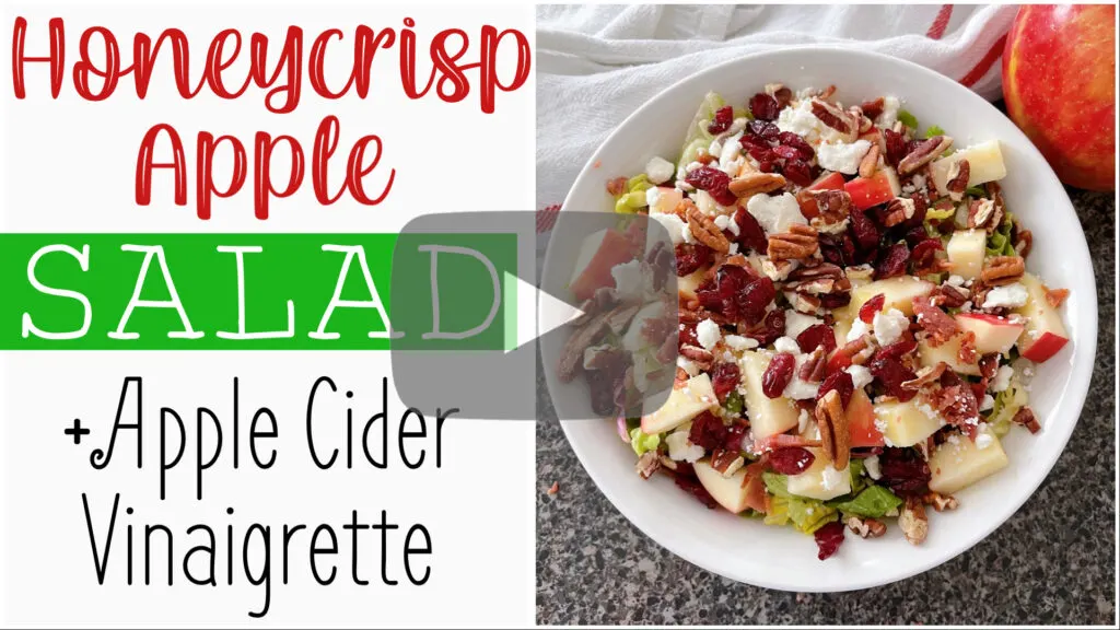 YouTube thumbnail for Honeycrisp Apple Salad.