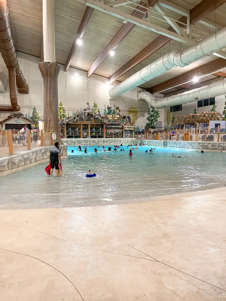 Great Wolf Lodge wave pool.