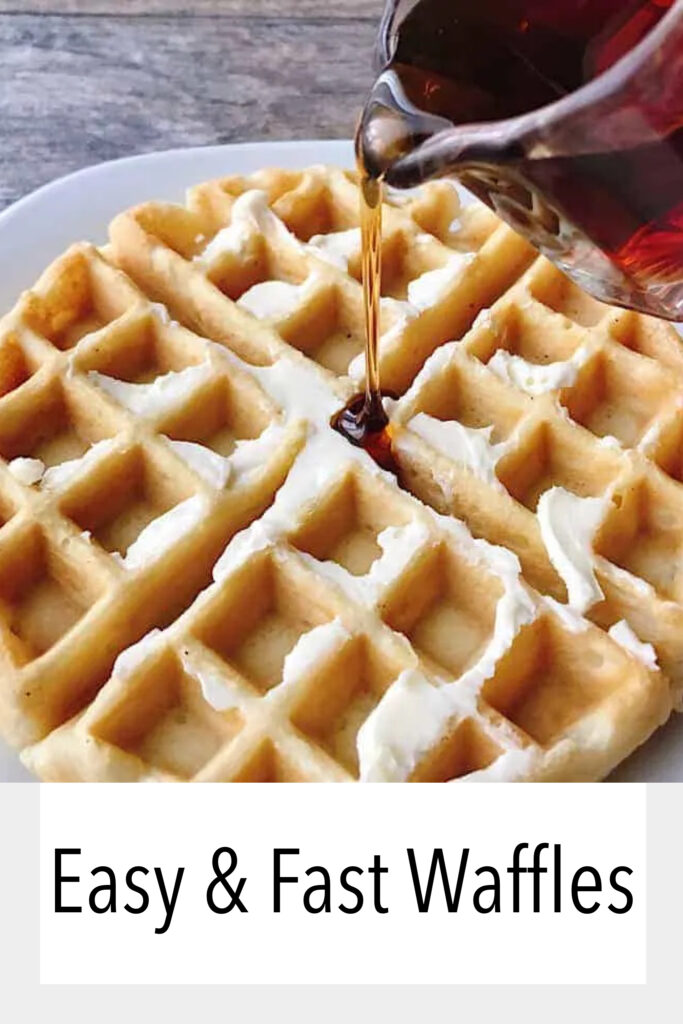 Easy & Fast Waffles