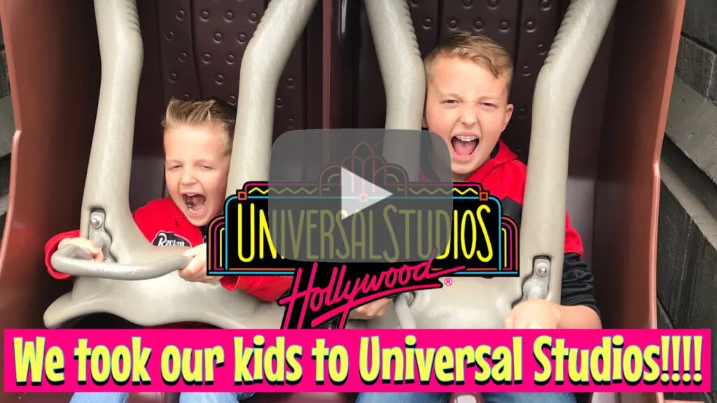 YouTube thumbnail for Universal Studios with Kids!
