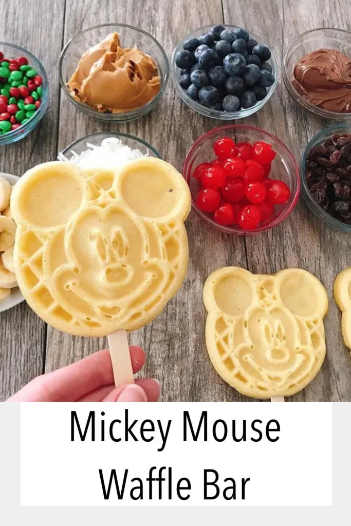 Mickey Mouse Waffle Bar