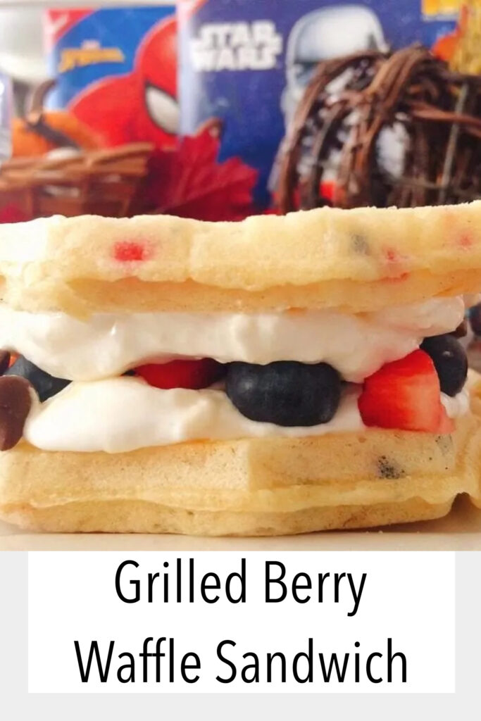 Grilled Berry Waffle Sandwich