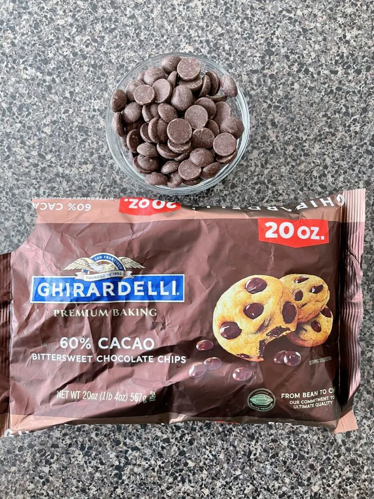 Ghirardelli Chocolate Chips.