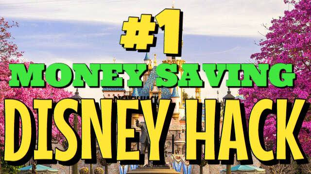 #1 Money Saving Disney Hack YouTube Thumbnail