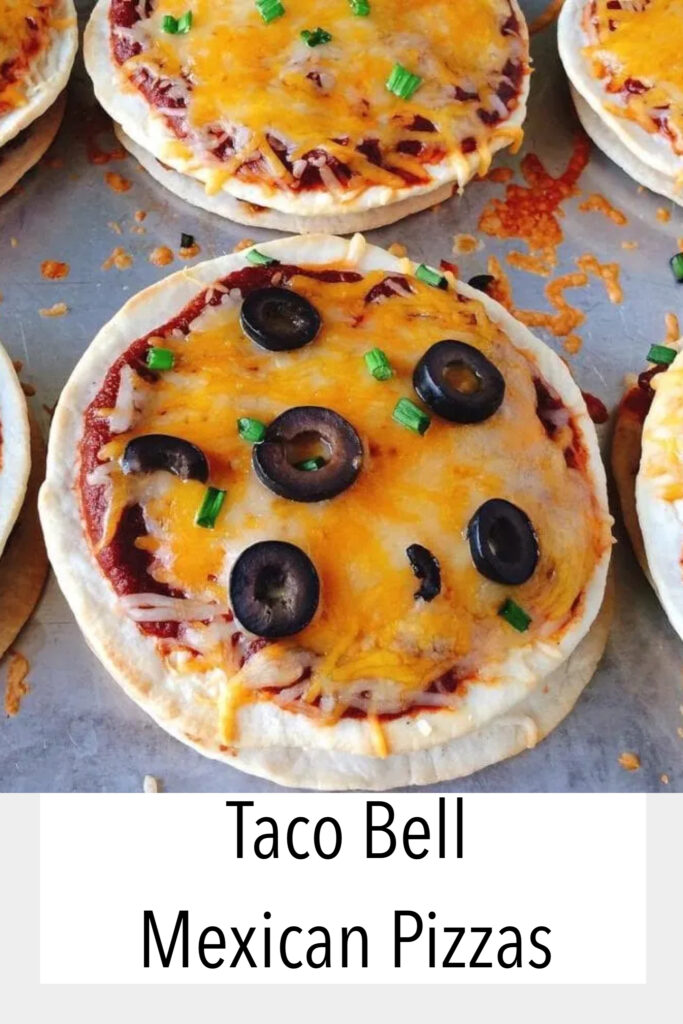Taco Bell Mexican Pizzas