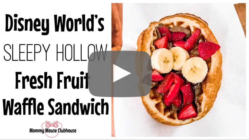 Disney's Fruit Waffle Sandwich