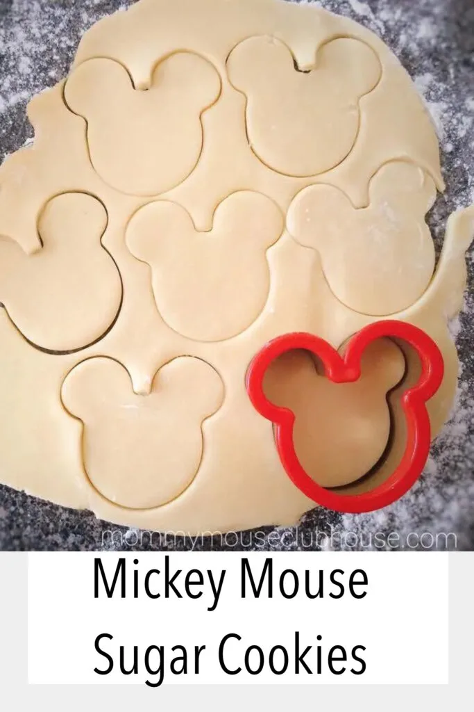Mickey Sugar Cookies