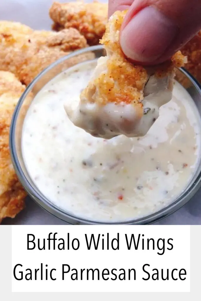 Buffalo Wild Wings Garlic Parmesan Sauce