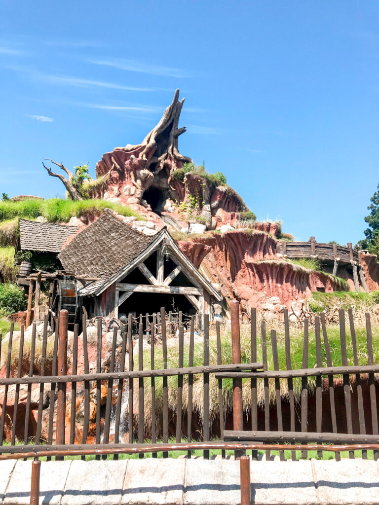 Splash Mountain at Disneyland.