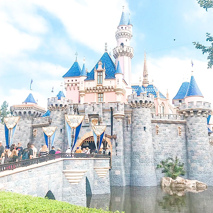 Sleeping Beauty Castle at Disneyland.