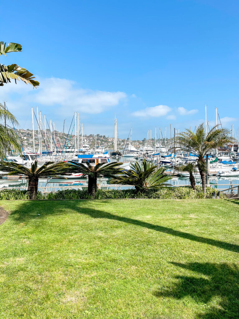 Marina view at Best Western Island Palms.