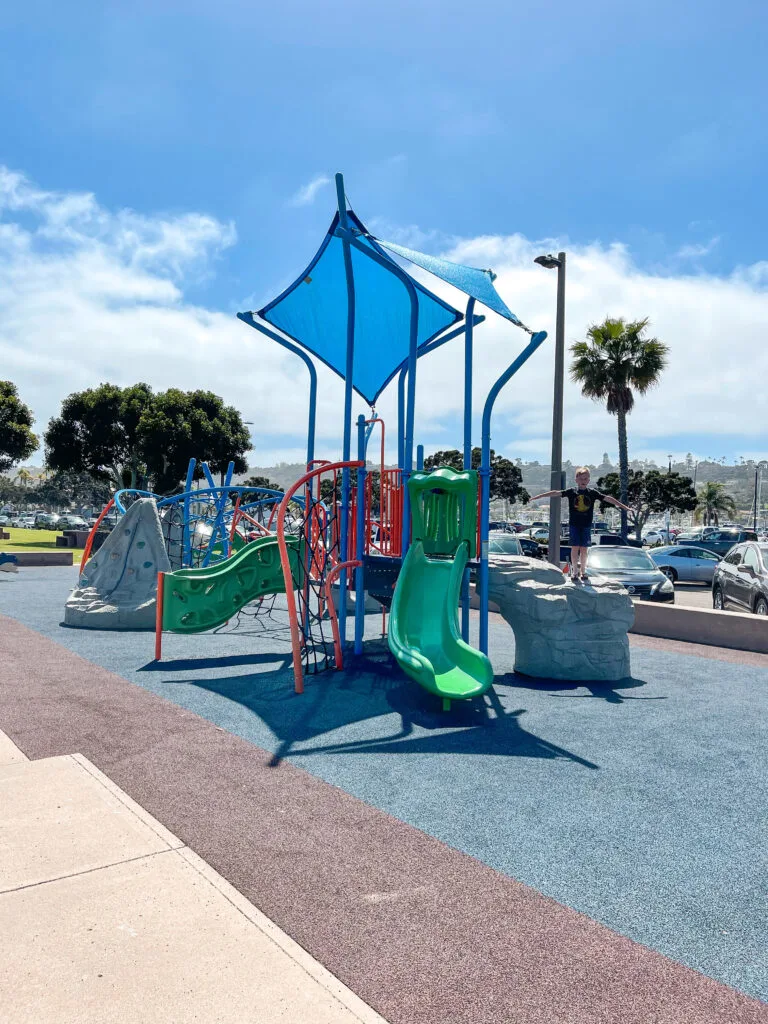 Playground on Shelter Island in San Diego.
