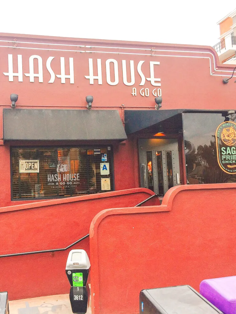 Entrance to Hash House A Go Go in San Diego.