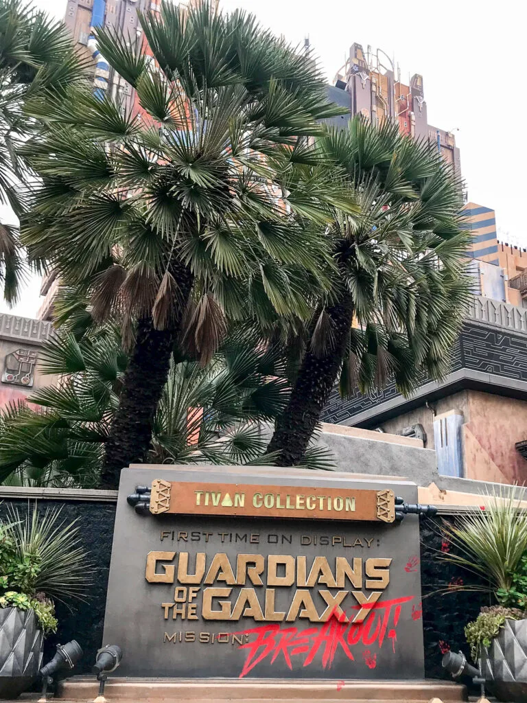 Guardians of the Galaxy at Disneyland.