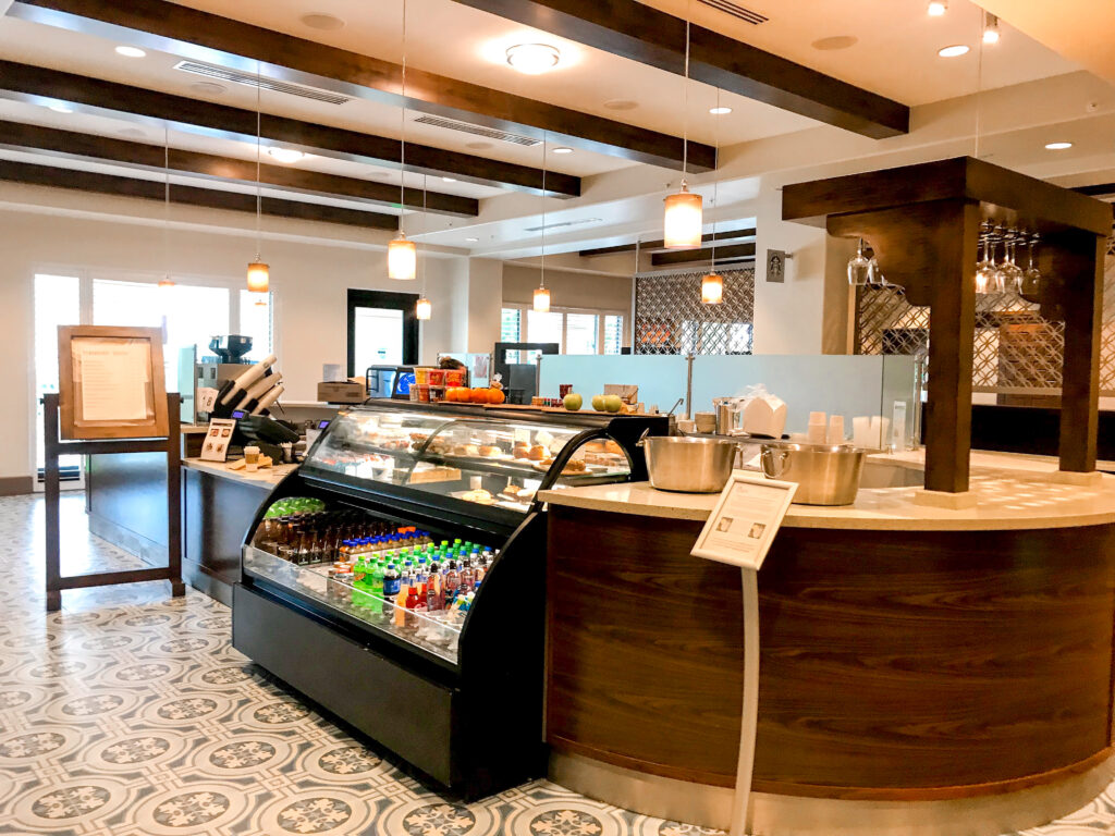 Breakfast Area at Courtyard Anaheim.