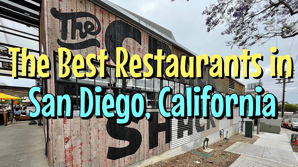 Best Restaurants in San Diego, California.