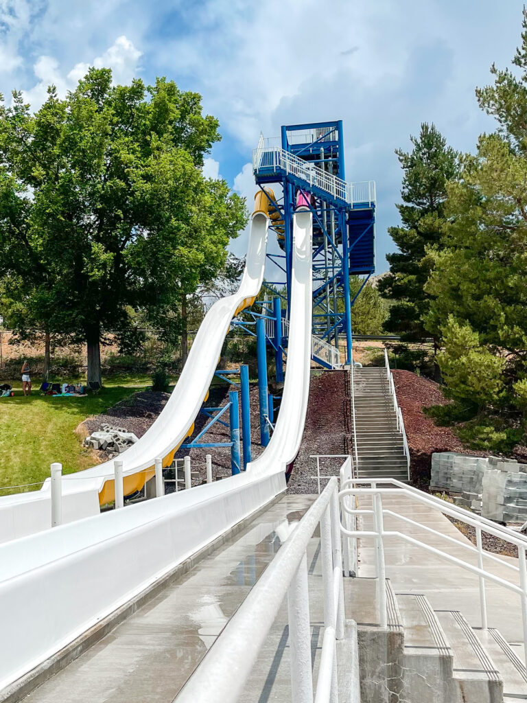 Waterslides at Lava Hot Springs.