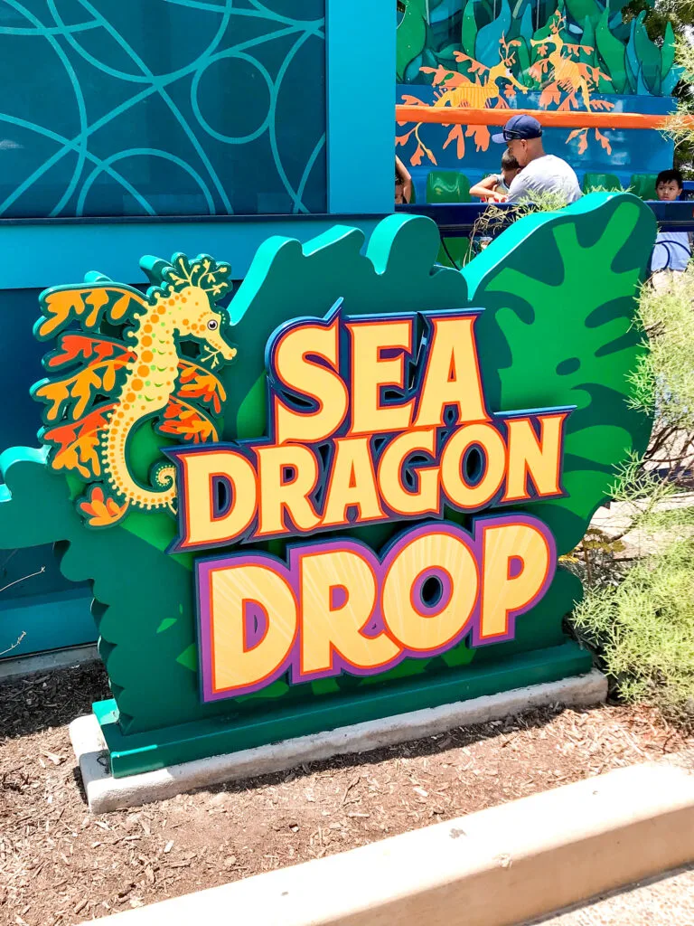 Sea Dragon Drop at Sea World.