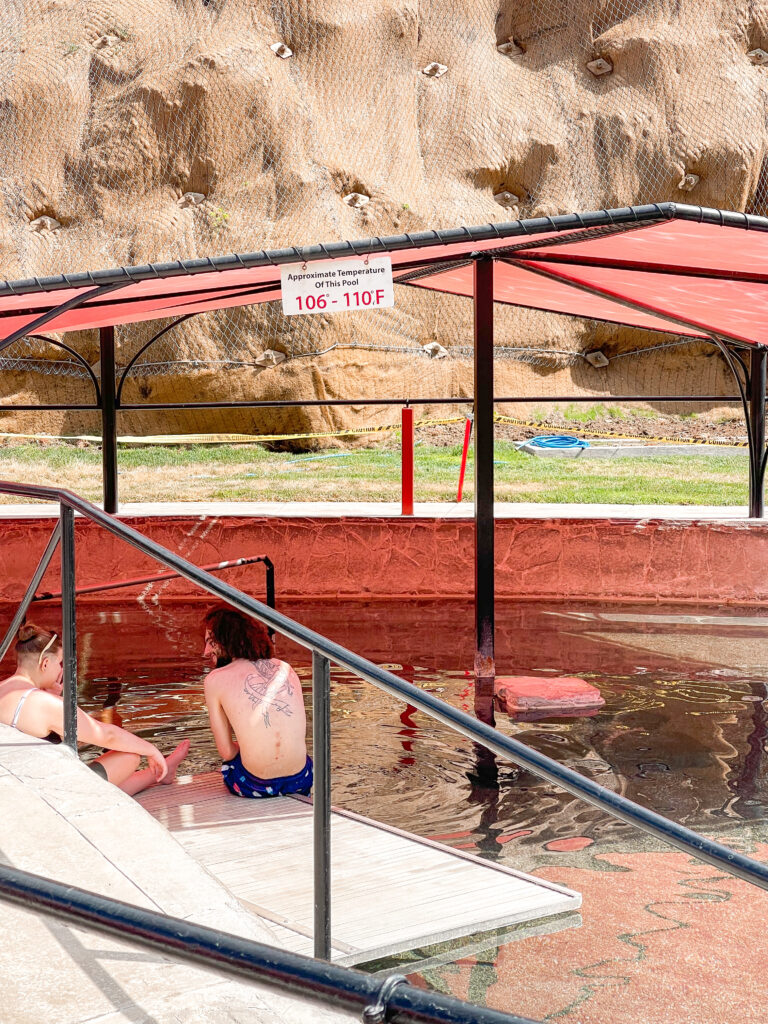 Hot Pools at Lava Hot Springs.