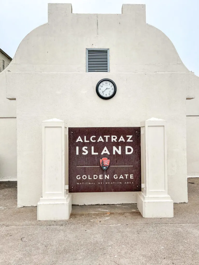 Alcatraz Island in San Franciso Bay.