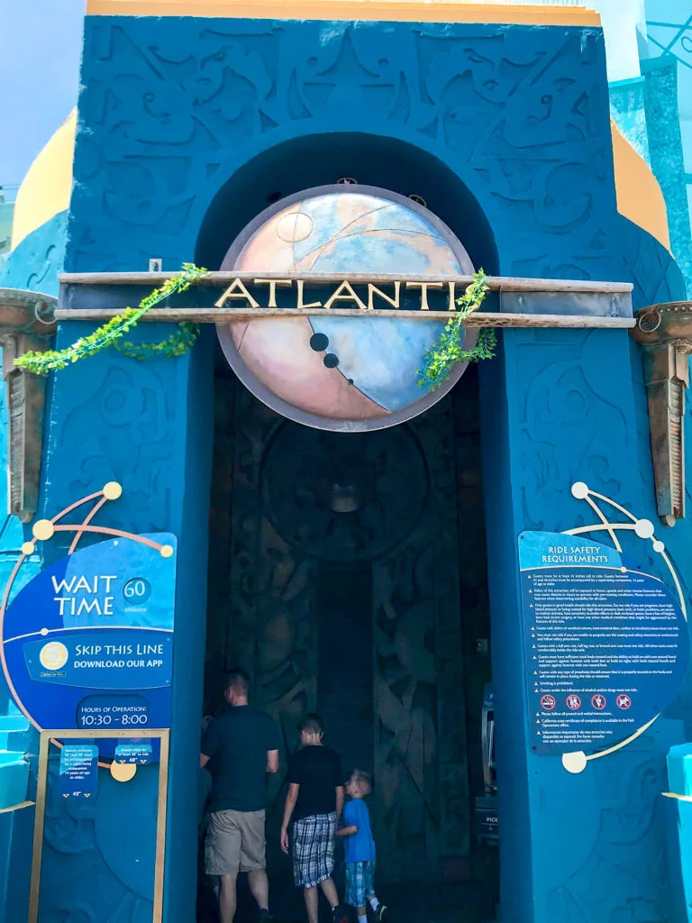 Entrance to Journey to Atlantis