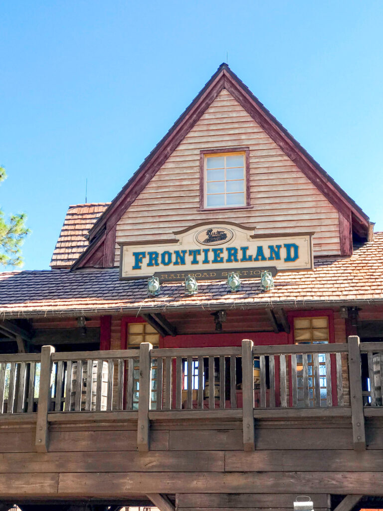 Frontierland Disneyn Magic Kingdom-puistossa.