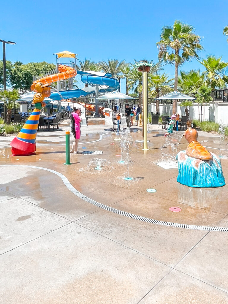 Splash pad.