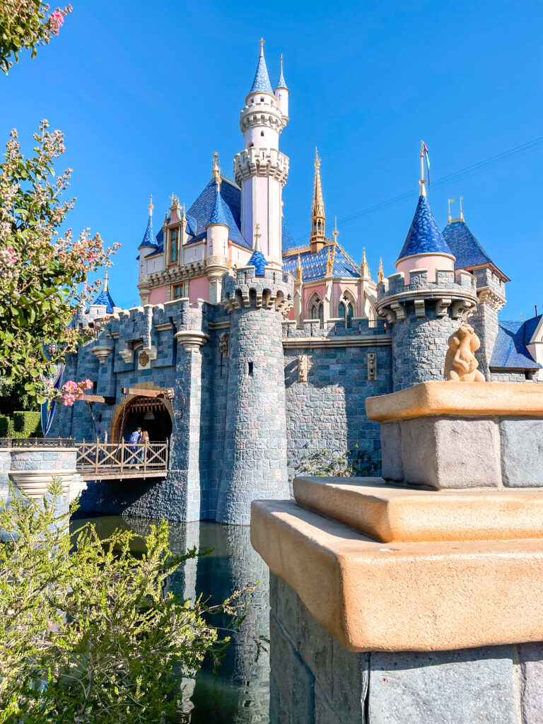 Sleeping Beauty Castle at Disneyland.