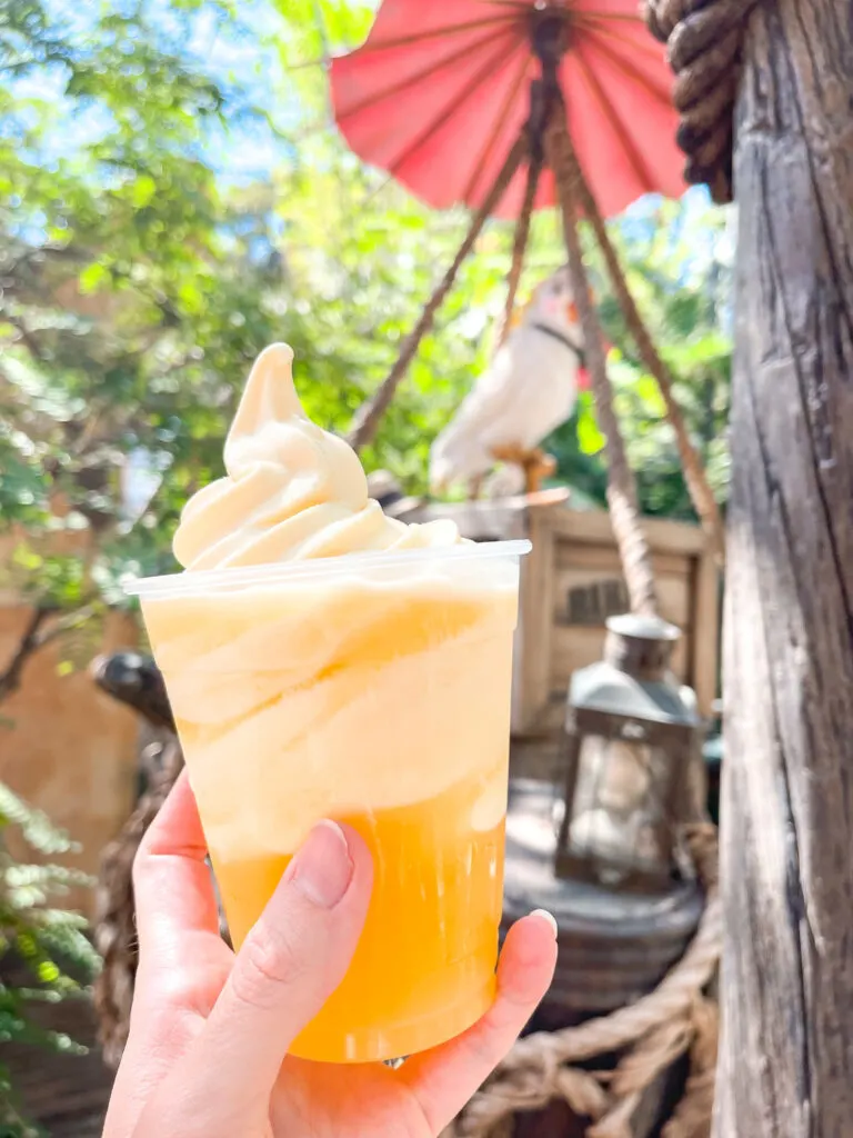 Dole Whip Float at Disneyland.