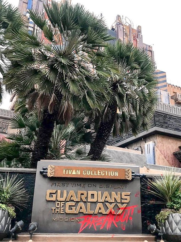 Guardians of the Galaxy at Disneyland.