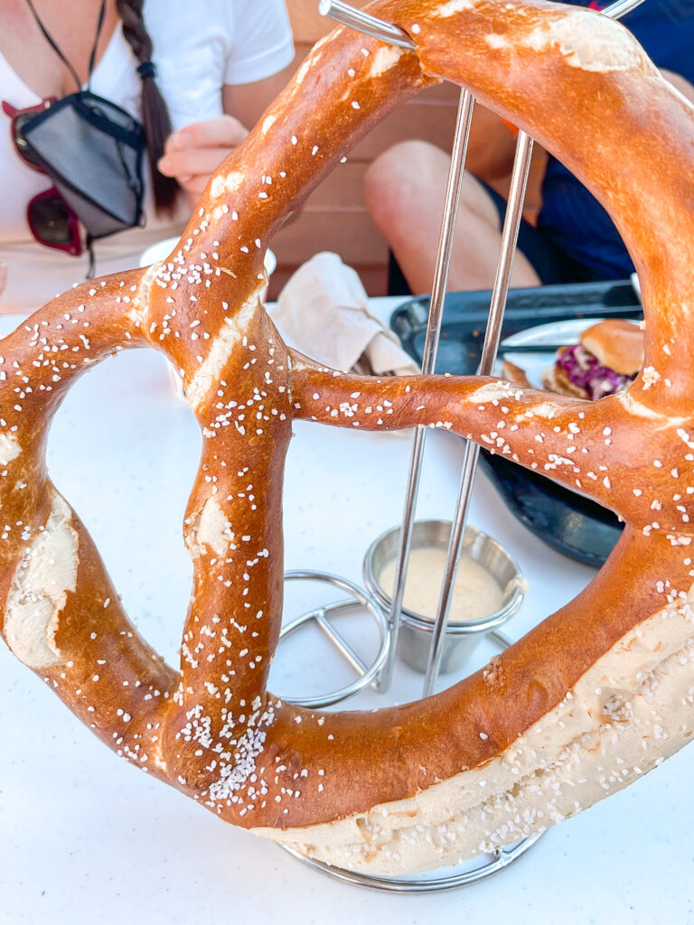 Quantum Pretzel from Pym Test Kitchen at Disneyland.