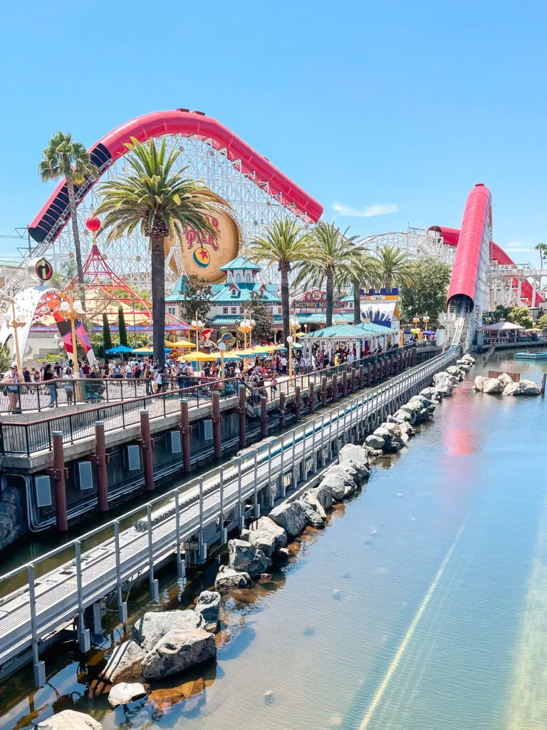 Pixar Pier at Disney California Adventure Park.