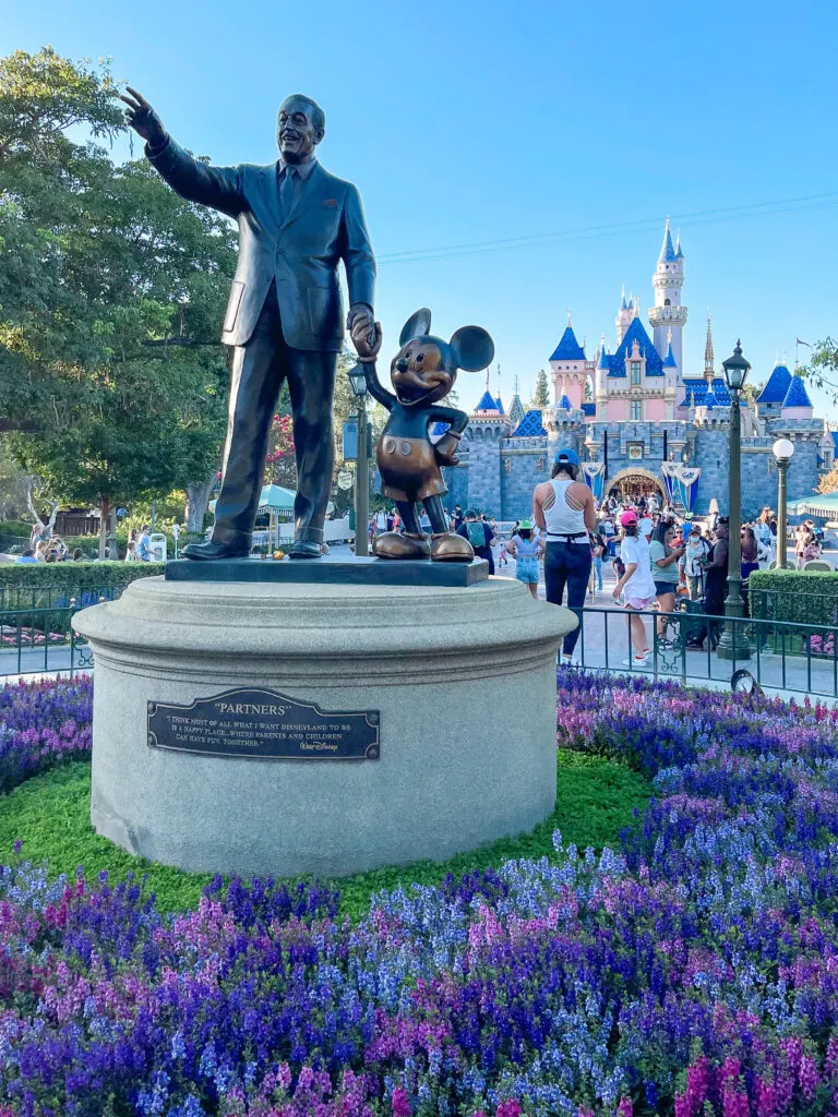 Partners Statue at Disneyland.
