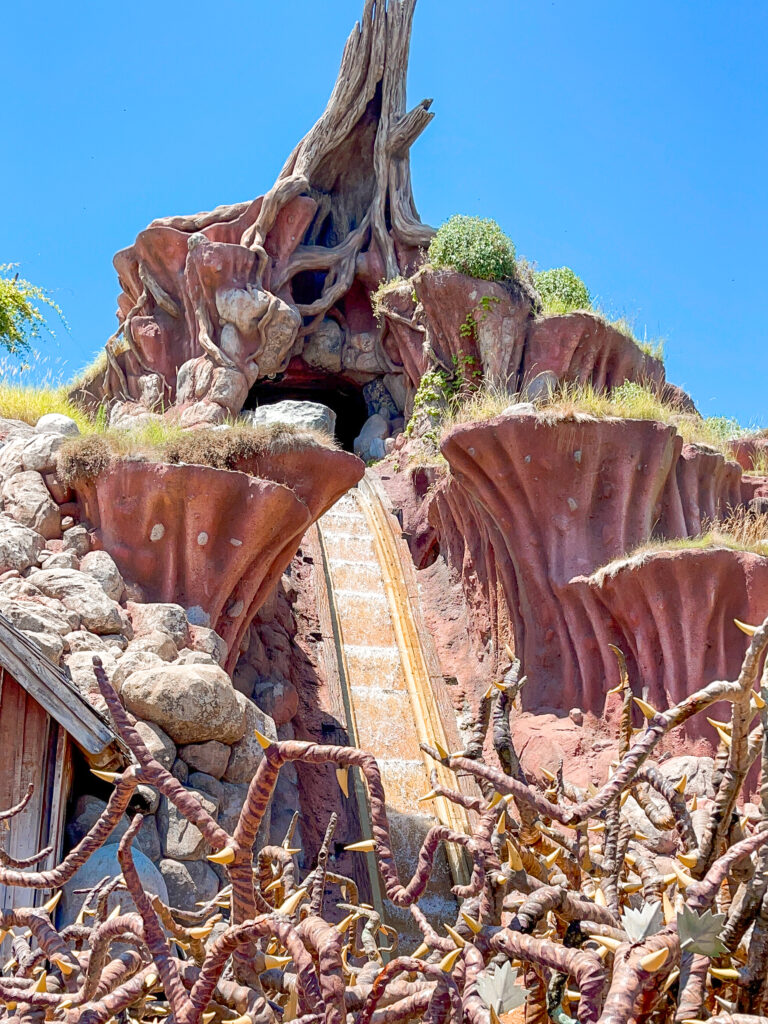 Splash Mountain at Disneyland.