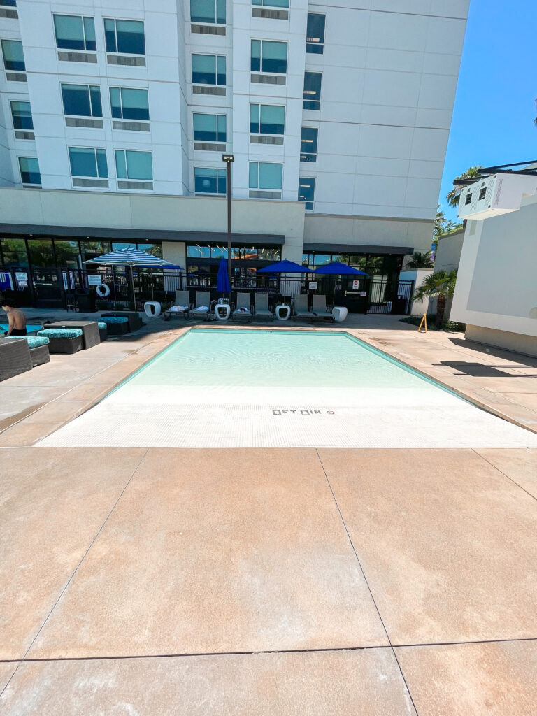 Kiddie pool at Cambria.