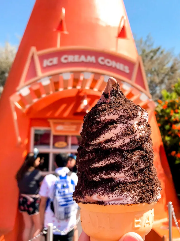 Ice Cream Cone from Cozy Cone Motel at Disneyland.