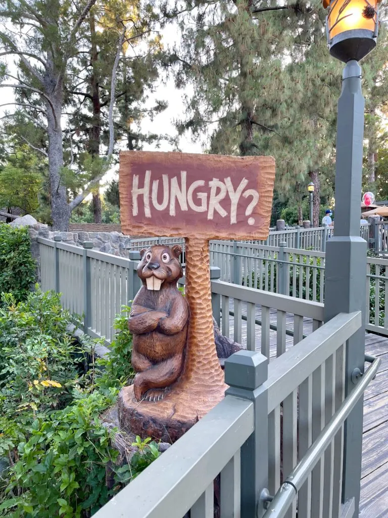 Entrance to Disneyland's <a href=