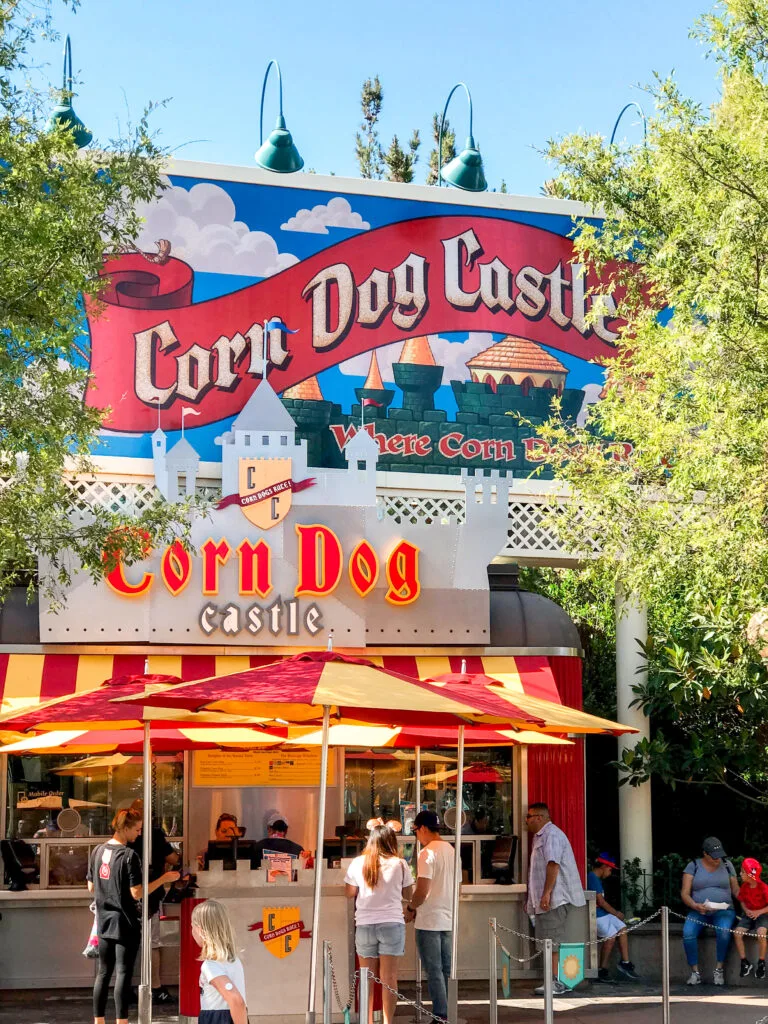 Corn Dog Castle at Disneyland.