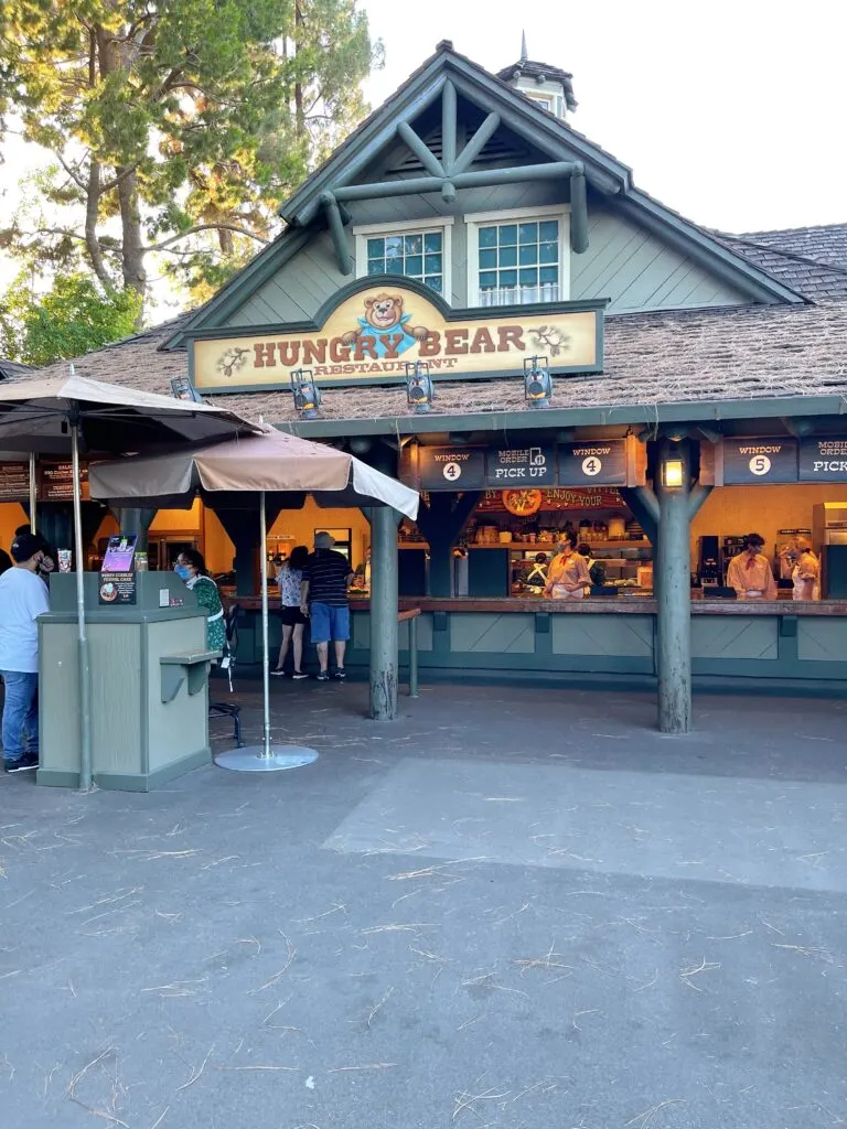 Disneyland's Hungry Bear Restaurant.