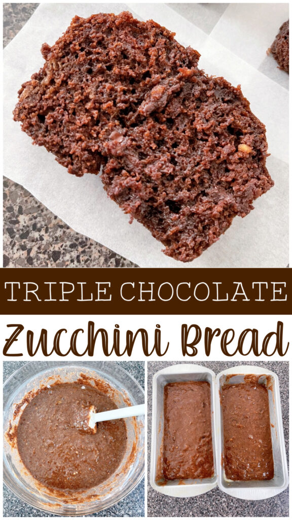 Triple Chocolate Zucchini Bread.