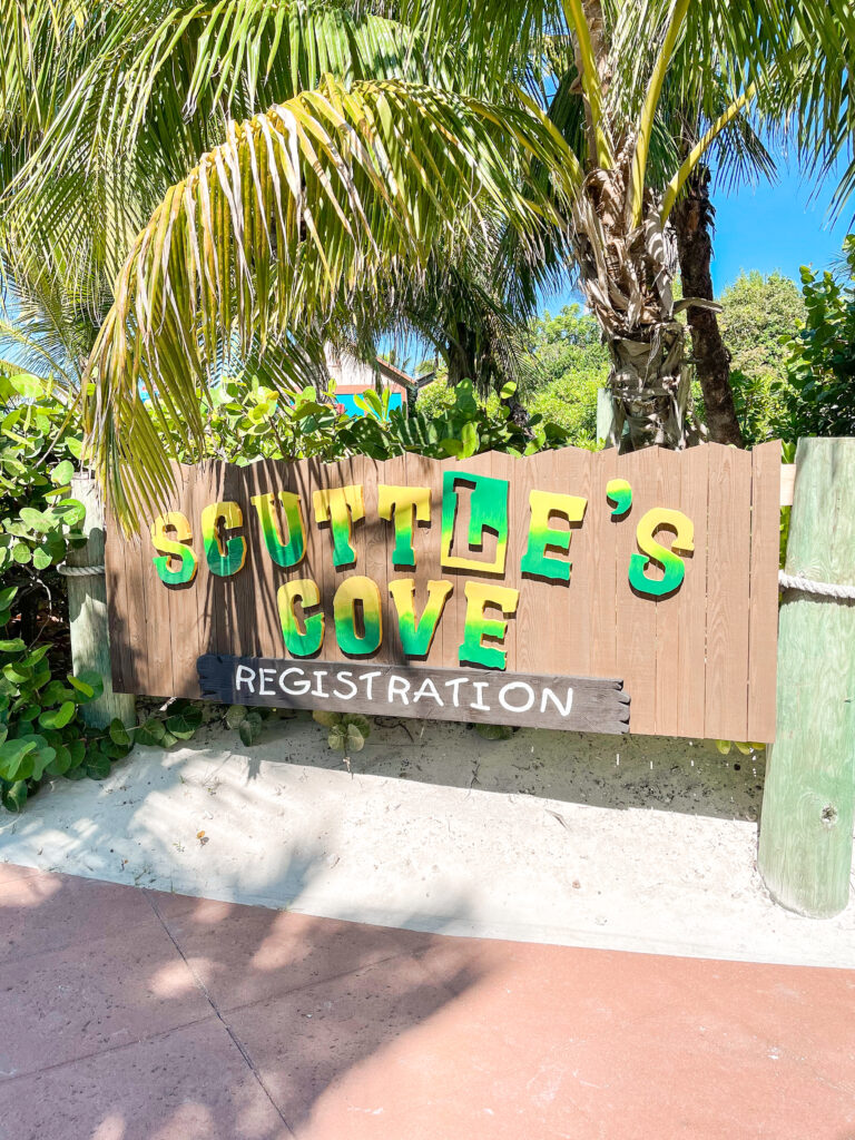 Scuttle's Cove Kids Club on Disney's Castaway Cay.