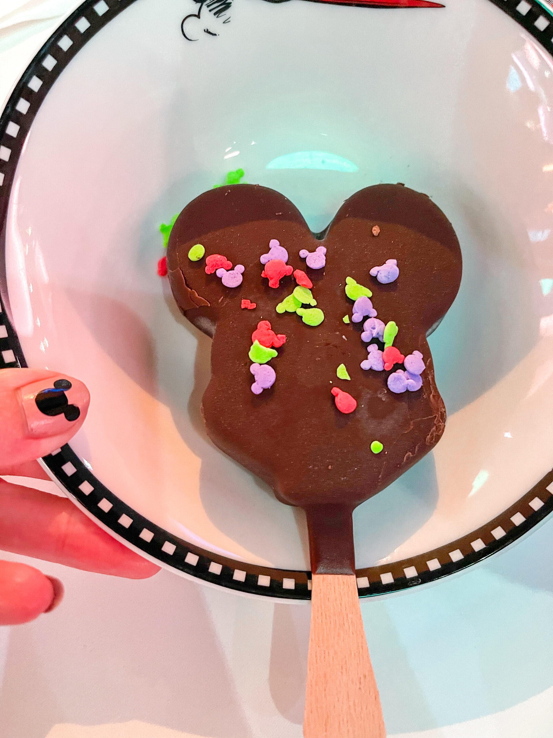 Mickey Ice Cream Bar from Disney Cruise Line.